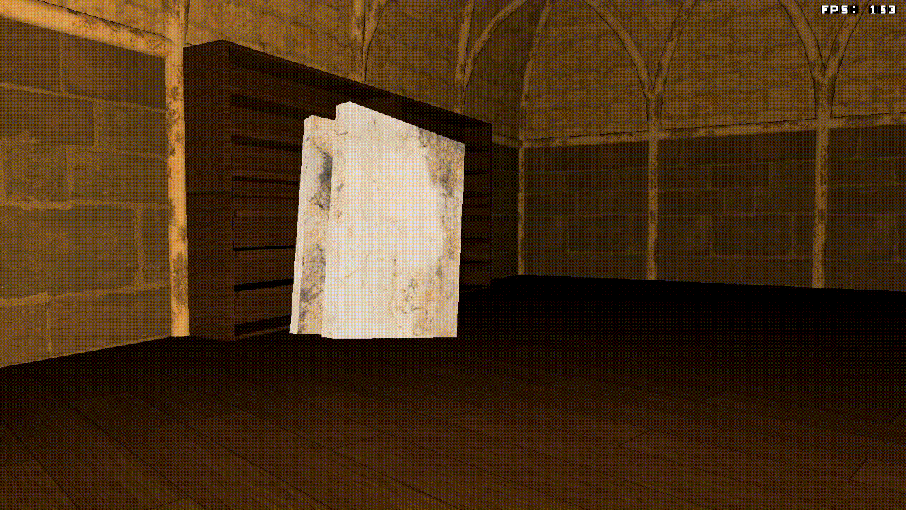 Animation of a book being opened. This was my debug target during the implementation