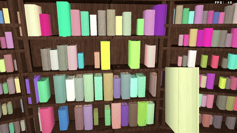 game recording showing writing in book